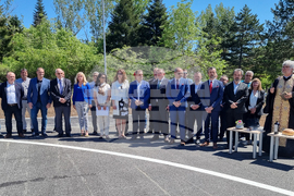 Велико Търново - хеликоптерна площадка - откриване