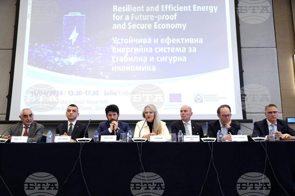 Конференция "Устойчива и ефективна енергийна система за стабилна и сигурна икономика"