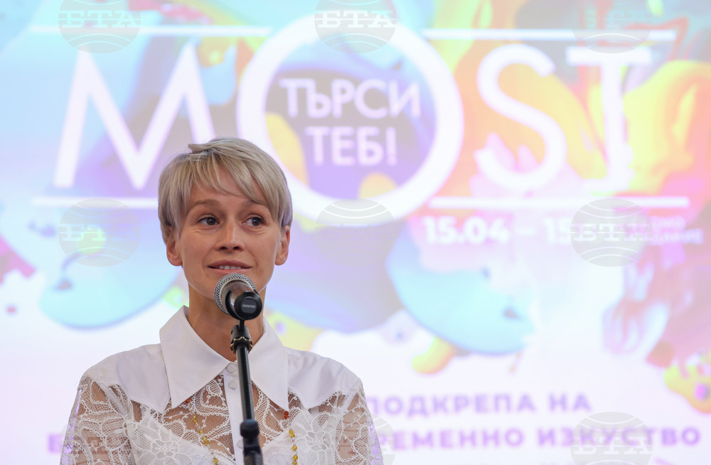 MOST - Конкурс в подкрепа на българското съвременно изкуство - пресконференция - Деница Гергова