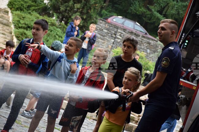 Благоевград - пожарна - демонстрация