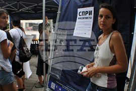 Бургас - "Спри насилието!" - кампания