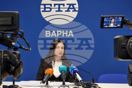 Национален пресклуб на БТА във Варна - Биляна Якова - пресконференция