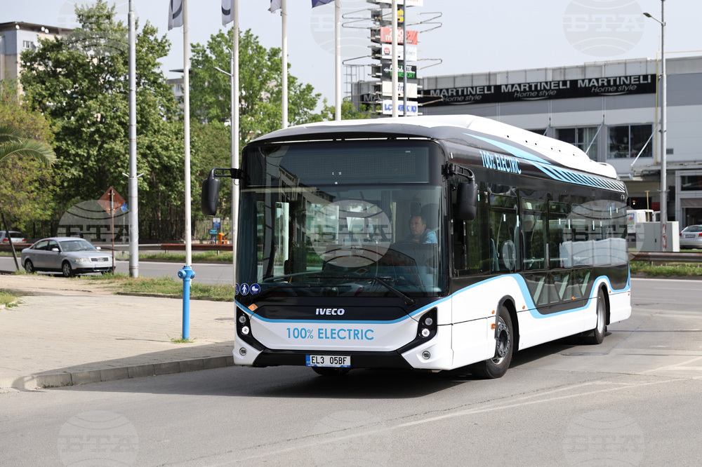 Пловдив - представяне на 12-метров електрически автобус