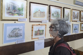 Самоков - библиотека - изложба - арх. Белин Моллов