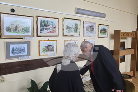 Самоков - библиотека - изложба - арх. Белин Моллов