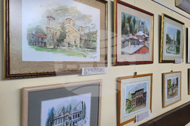 Самоков - библиотека - изложба - арх. Белин Моллов