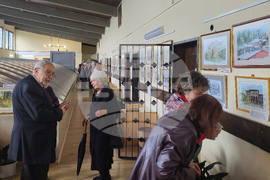 Самоков - библиотека - изложба - арх. Белин Моллов