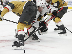 Blackhawks Golden Knights Hockey