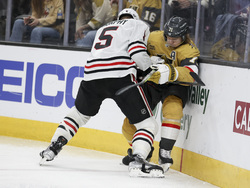 Blackhawks Golden Knights Hockey