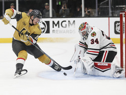 Blackhawks Golden Knights Hockey