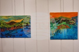 Ямбол - изложба "Цветовете на моето детство" - Ривка Узиел - Криспин