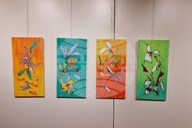 Ямбол - изложба "Цветовете на моето детство" - Ривка Узиел - Криспин