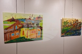 Ямбол - изложба "Цветовете на моето детство" - Ривка Узиел - Криспин