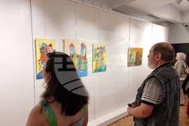 Ямбол - изложба "Цветовете на моето детство" - Ривка Узиел - Криспин