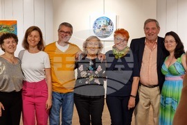 Ямбол - изложба "Цветовете на моето детство" - Ривка Узиел - Криспин