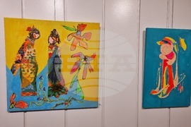 Ямбол - изложба "Цветовете на моето детство" - Ривка Узиел - Криспин