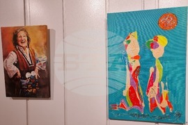 Ямбол - изложба "Цветовете на моето детство" - Ривка Узиел - Криспин