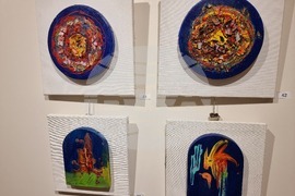 Ямбол - изложба "Цветовете на моето детство" - Ривка Узиел - Криспин