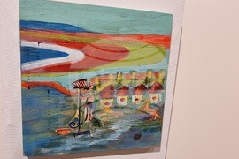 Ямбол - изложба "Цветовете на моето детство" - Ривка Узиел - Криспин