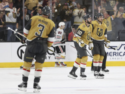 Blackhawks Golden Knights Hockey