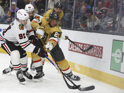 Blackhawks Golden Knights Hockey