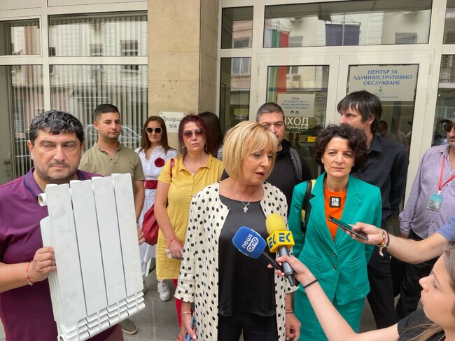 Мая Манолова: След 2 октомври стартираме кампания „Не плащай“ срещу драстичното увеличение на сметките, включително за парно