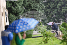 Благоевград - дъждовно време - ежедневие