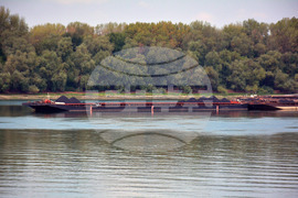 Русе - река Дунав - ниско ниво