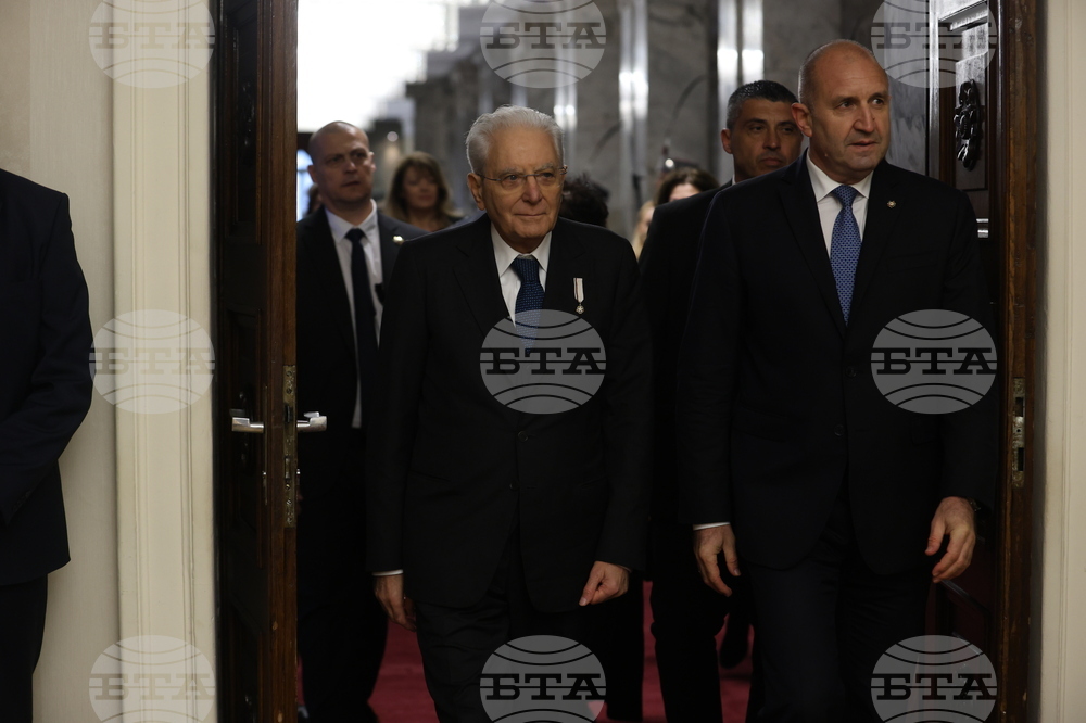 Президентство - Румен Радев - Серджо Матарела