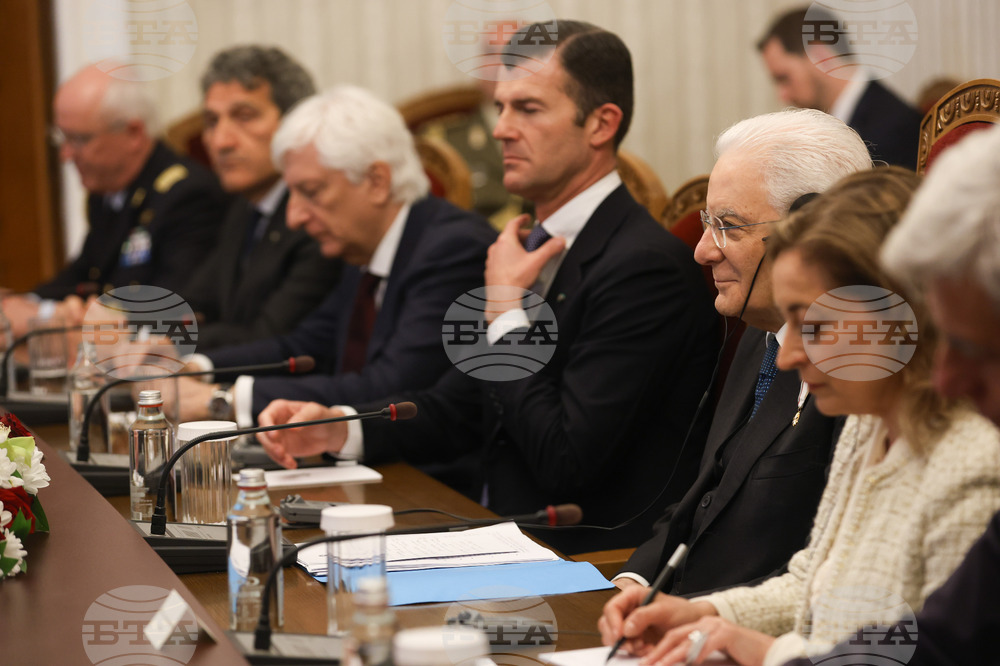Румен Радев - Серджо Матарела - пленарни разговори
