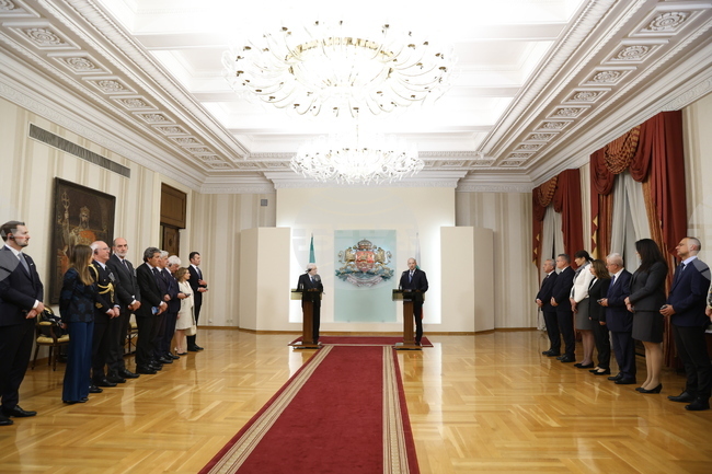 Румен Радев - Серджо Матарела - официални изявления