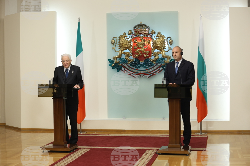 Румен Радев - Серджо Матарела - официални изявления