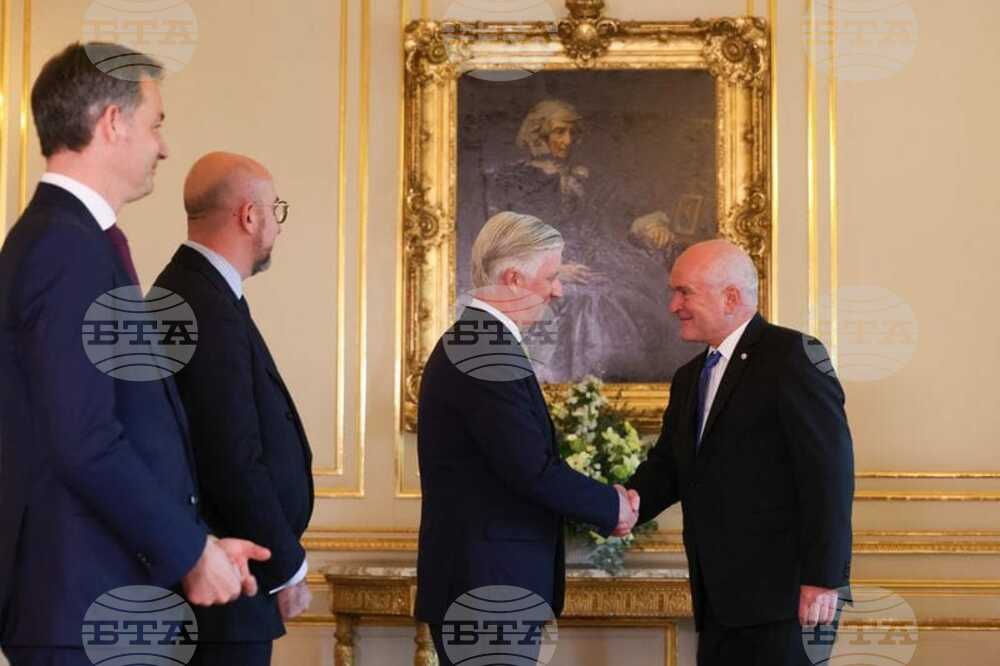 PM Glavchev Attends Reception for State and Government Leaders before European Council in Brussels