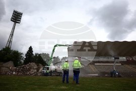 Стадион „Българска армия“ - демонтаж