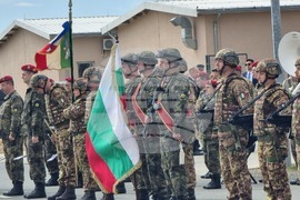 Ново село - учебен полигон - Румен Радев - Серджо Матарела - посещение