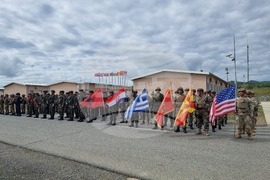 Ново село - учебен полигон - Румен Радев - Серджо Матарела - посещение