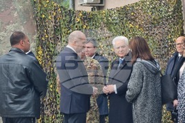 Ново село - учебен полигон - Румен Радев - Серджо Матарела - посещение