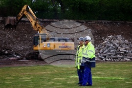 Стадион „Българска армия“ - демонтаж