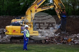 Стадион „Българска армия“ - демонтаж