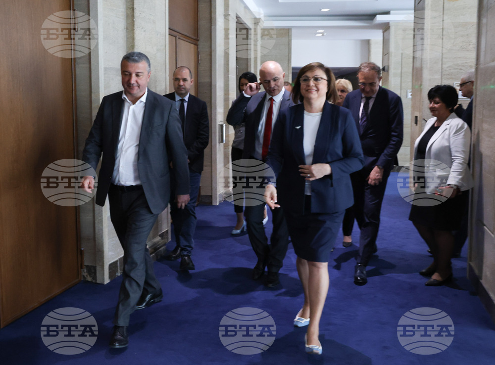 Парламент - БСП - брифинг