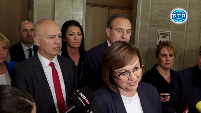 ГЕРБ се опитват да прикрият корупцията по договора „Боташ“, каза Корнелия Нинова