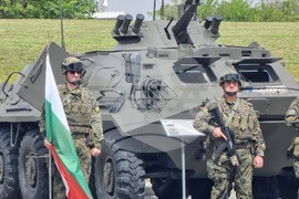 Ново село - учебен полигон - Румен Радев - Серджо Матарела - посещение