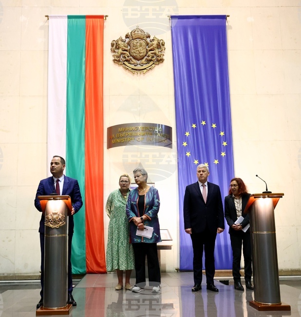  МВР - Калин Стоянов - Каталин Предою - Илва Йохансон - брифинг