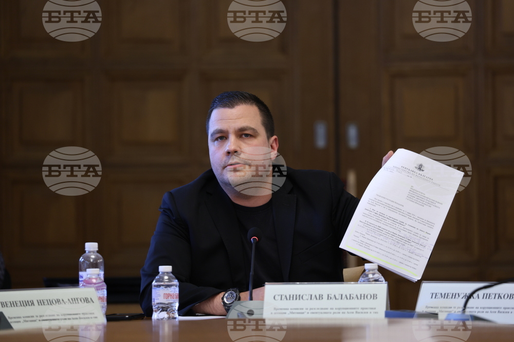 Народно събрание - Временна комисия Агенция „Митници“