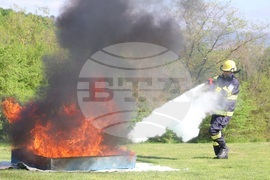 Белослав - доброволни формирования за действие при бедствия - състезание