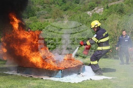 Белослав - доброволни формирования за действие при бедствия - състезание