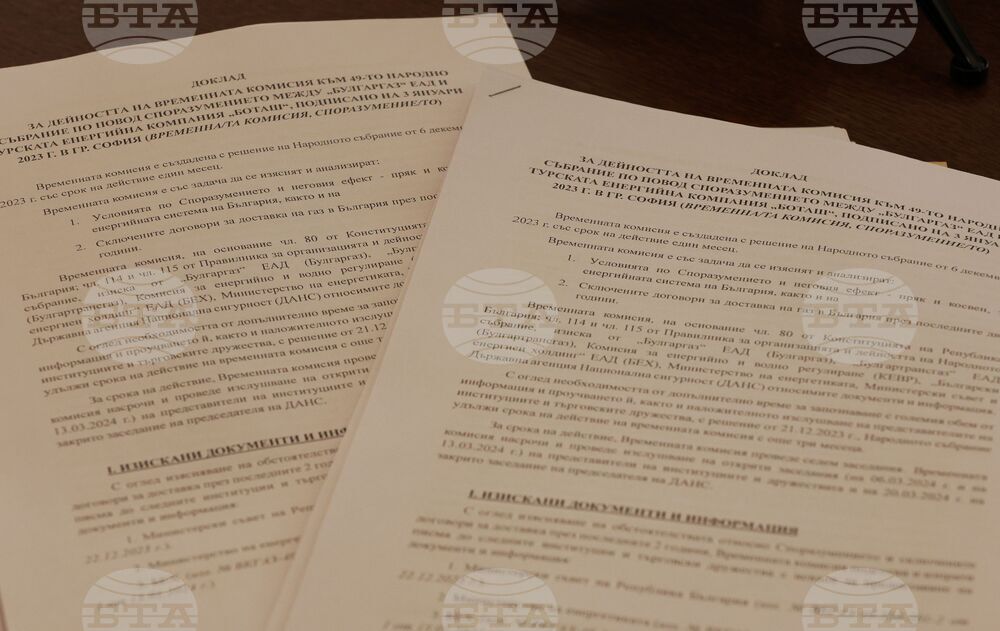 БСП - "Боташ" - доклад