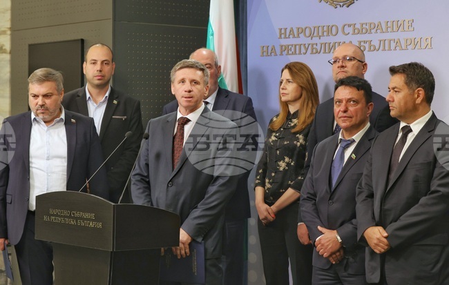 Народно събрание - пресконференция