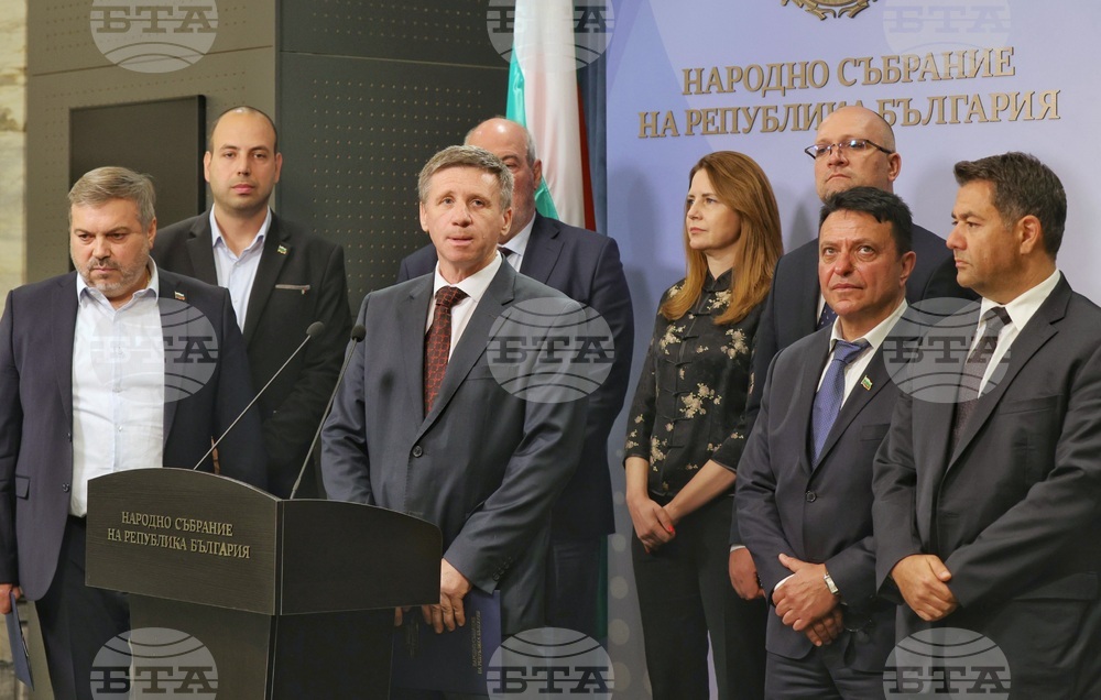 Народно събрание - пресконференция