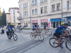 старт на велопрехода Дунав Ултра